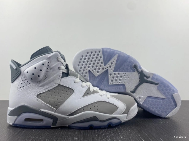 Rep TBK 6 Air CT8529-100 Jordan Cool Grey 0630